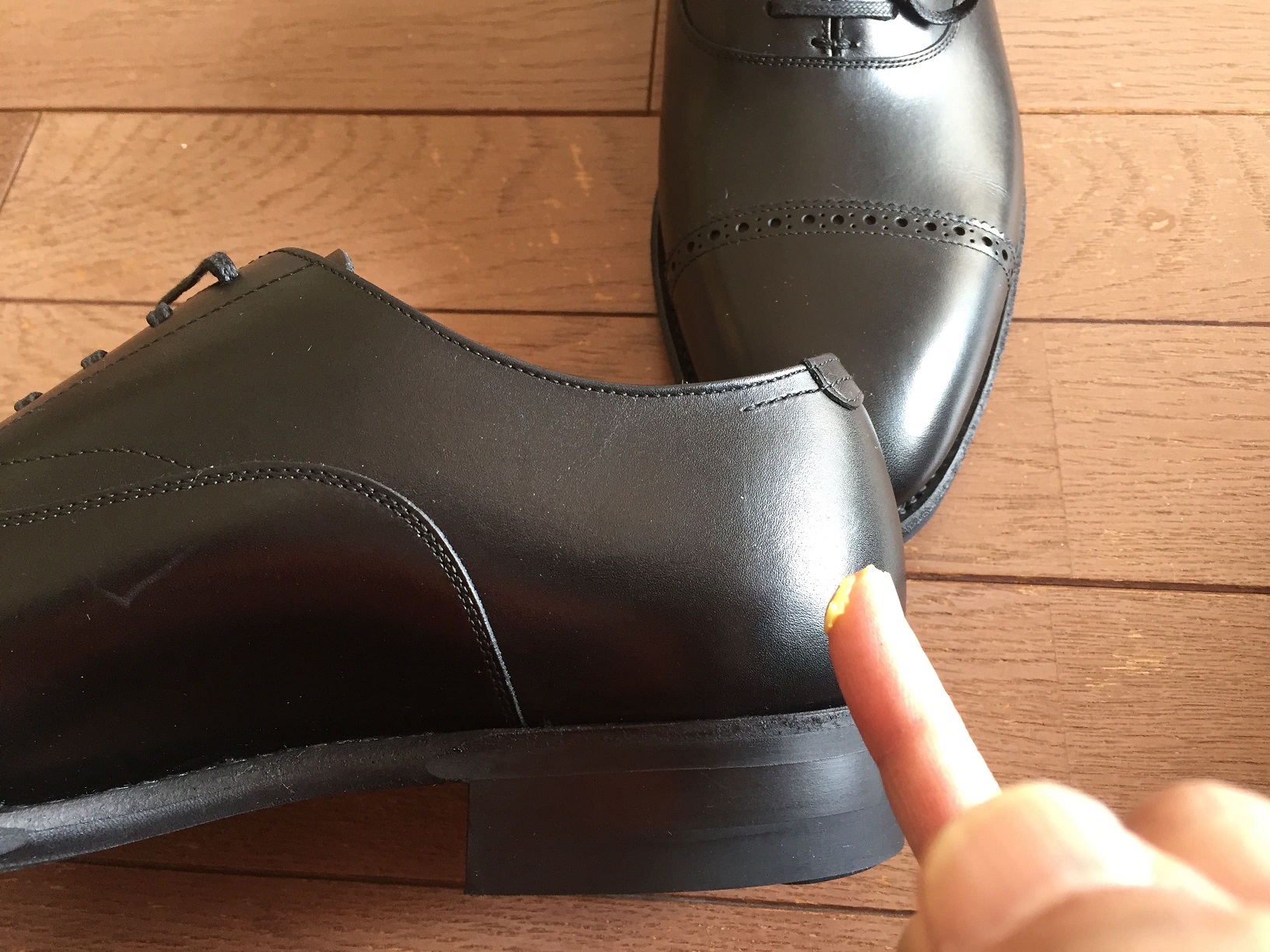 ユニオンインペリアルのパンチドキャップトゥ | 紳士靴サイズ館